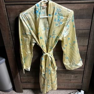 Yellow flower robe